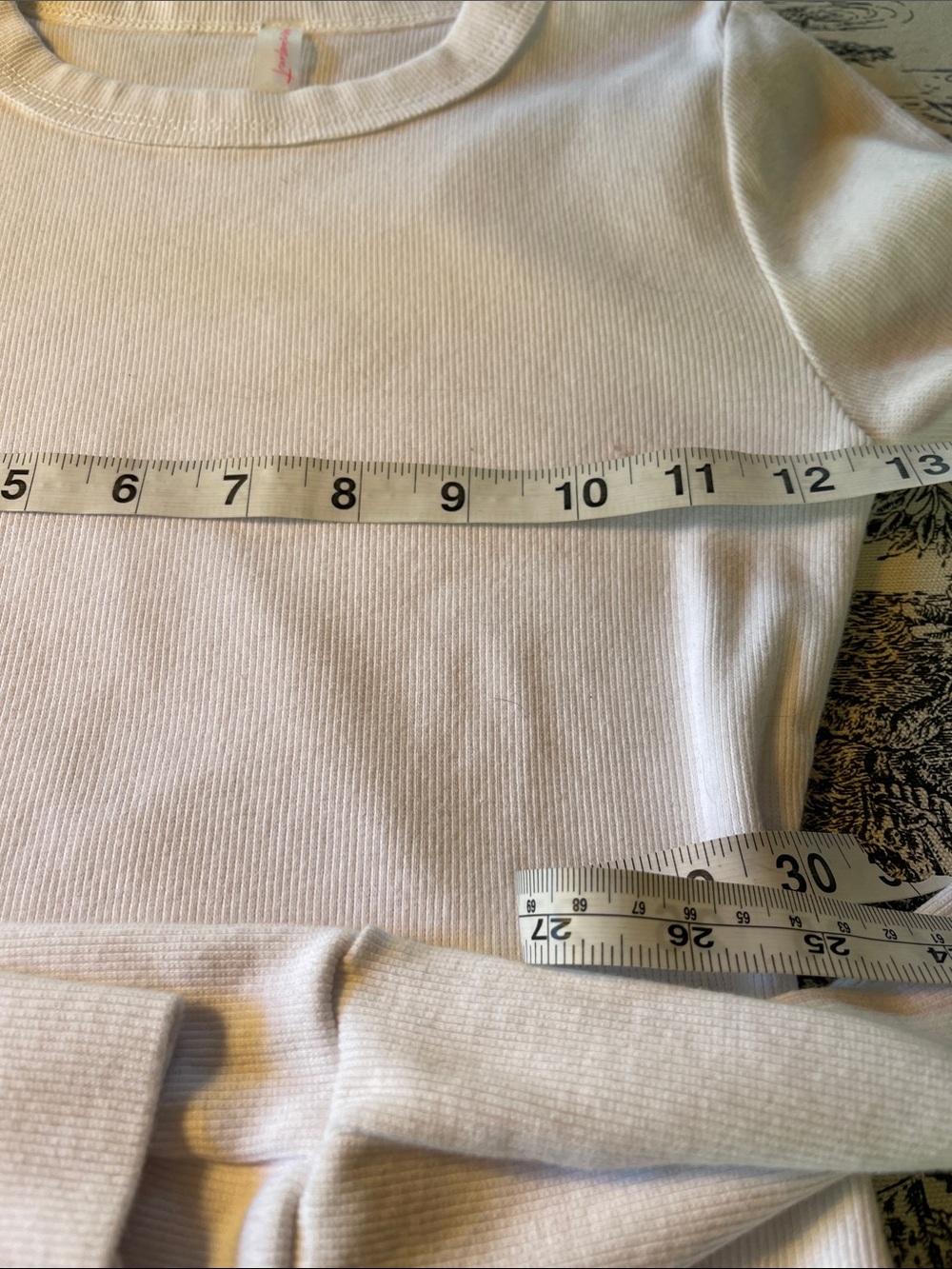 Free people movement stretchy white cropped top - Picture 5 of 6